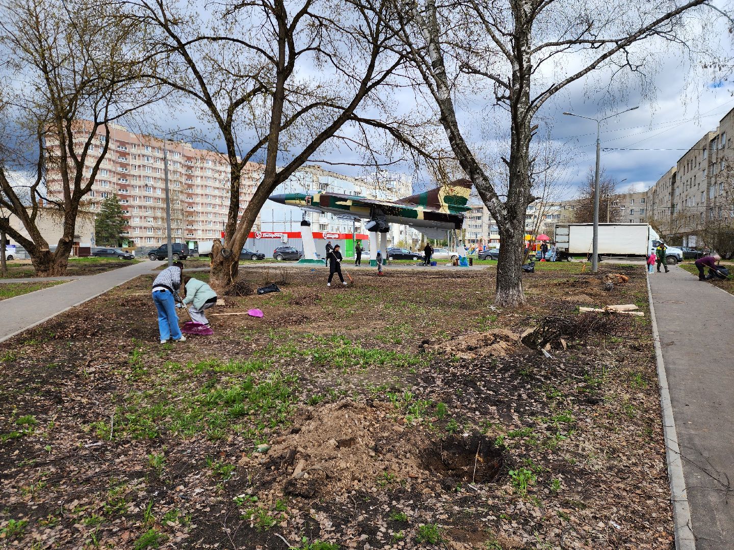 Ногинск, Полигон, Жители, Субботник, Удобка, Липовая аллея,