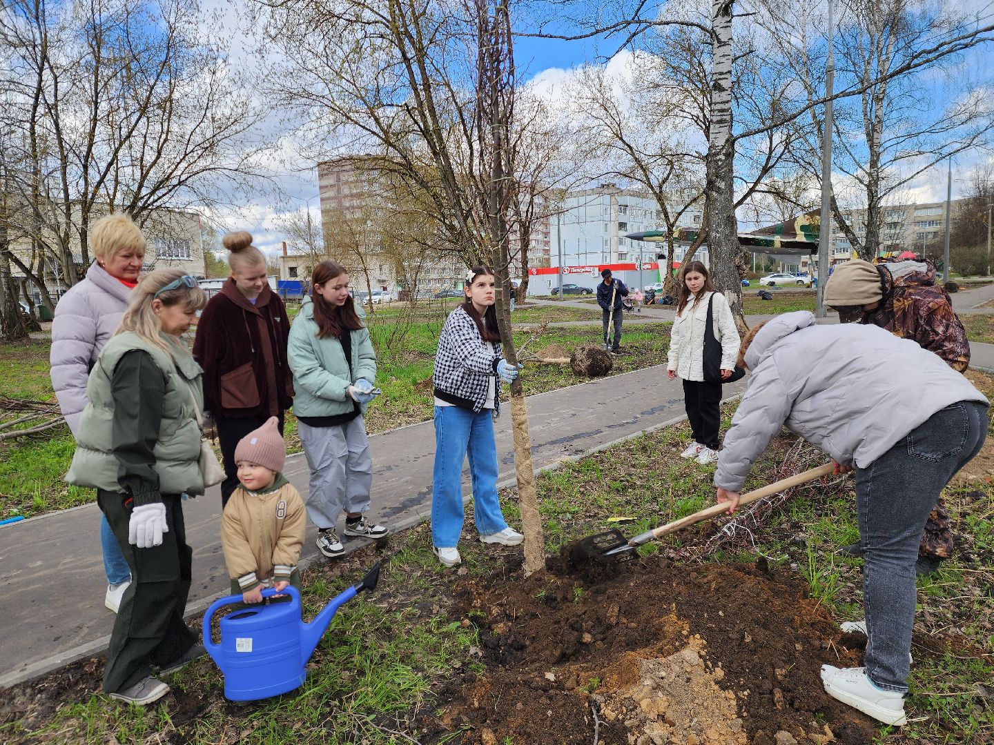 Ногинск, Полигон, Жители, Субботник, Удобка, Липовая аллея,