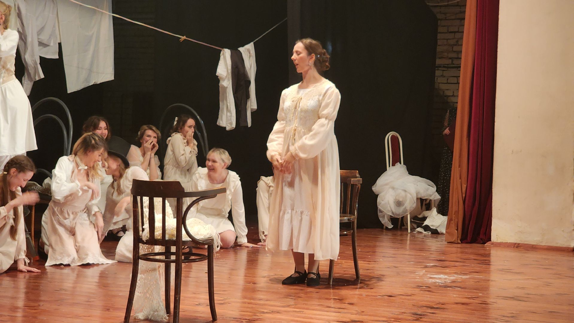 кашира, дк им ленина, театральная студия фантазия, граф нулин, пушкин, премьера спектакля, театральный фестиваль,