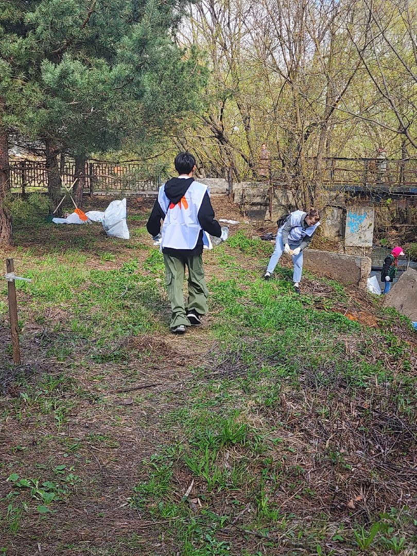 субботник, яуза, волонтер,