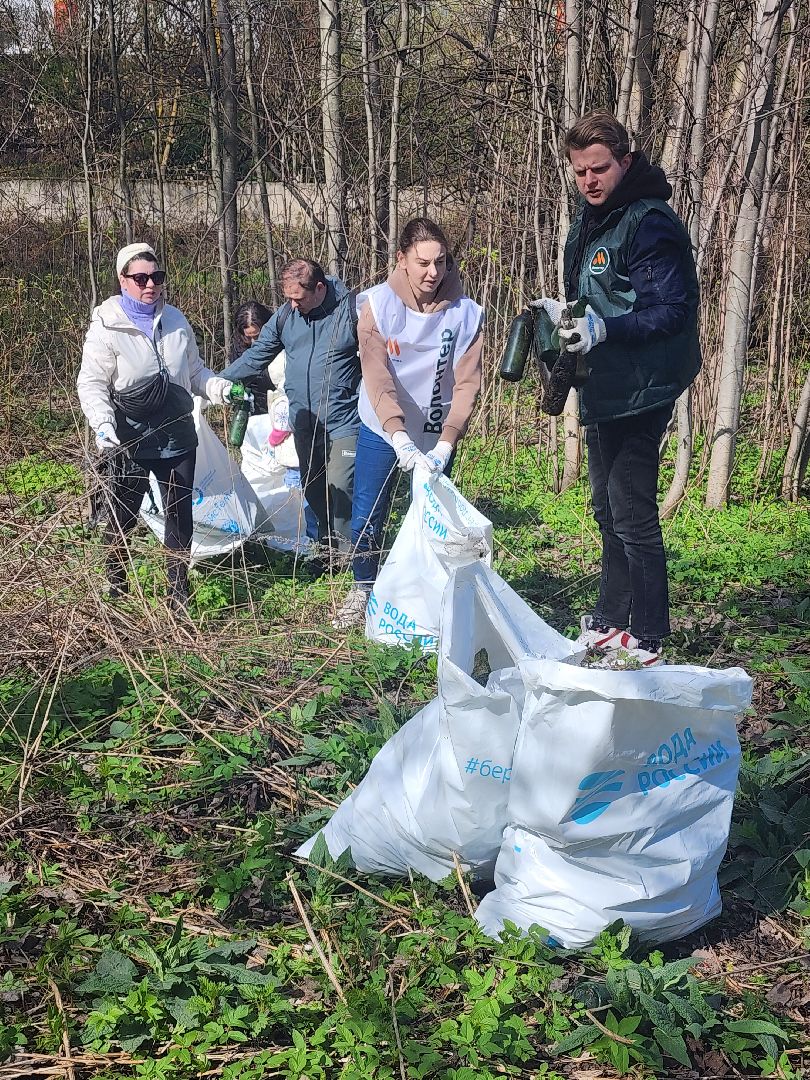 субботник, яуза, волонтер,