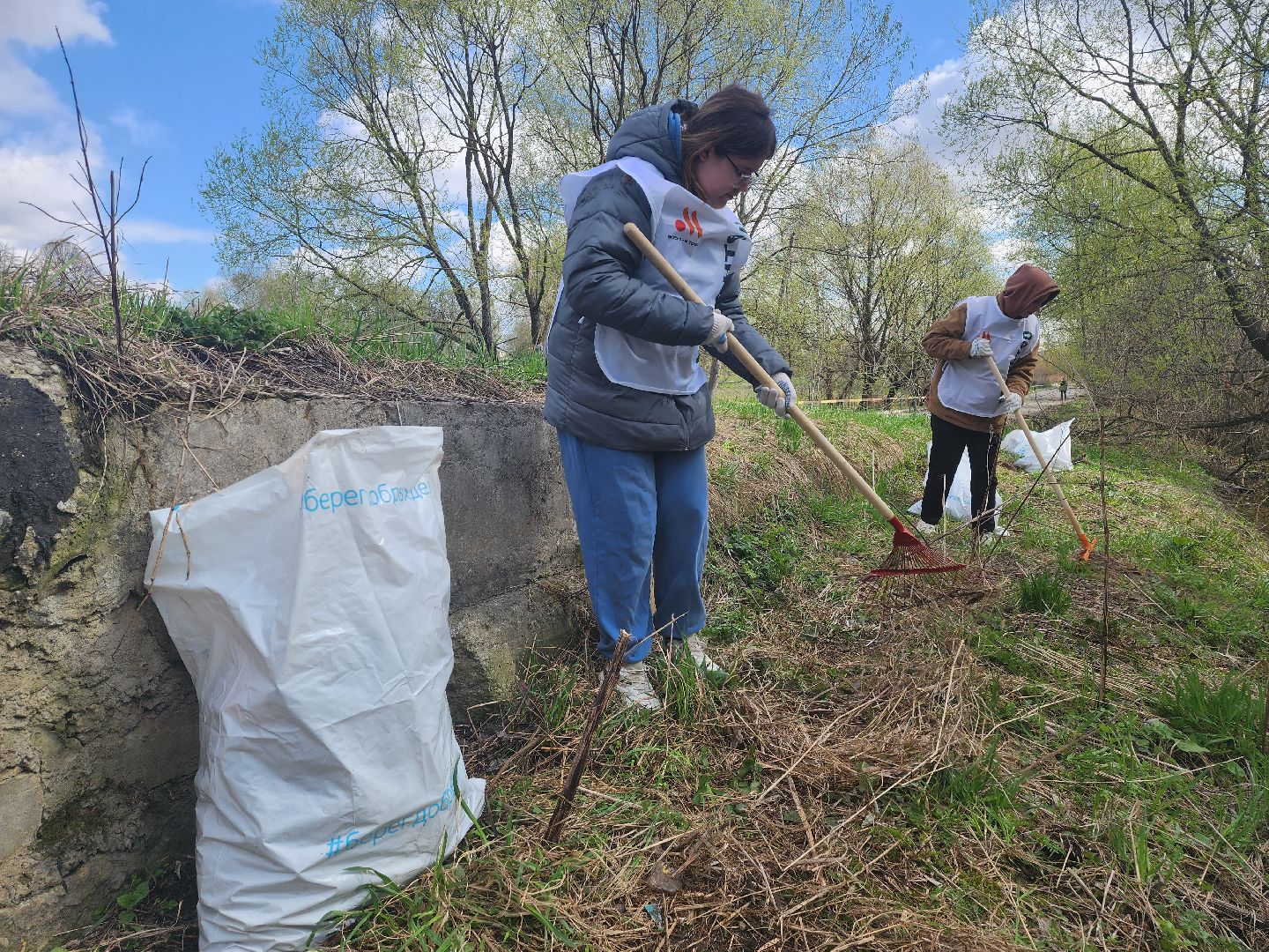 субботник, яуза, волонтер,