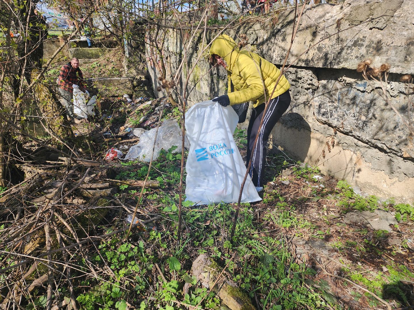 субботник, яуза, волонтер,