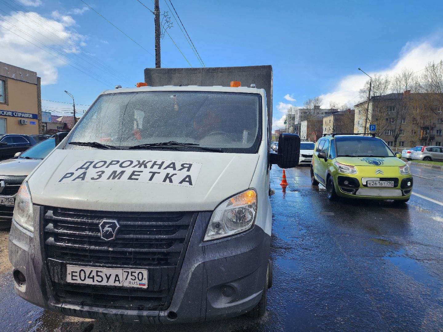 шатура, дорожная безопасность, дорожная разметка, зебра, пешеходный переход, ремонт, обновление, жкх и благоустройство,