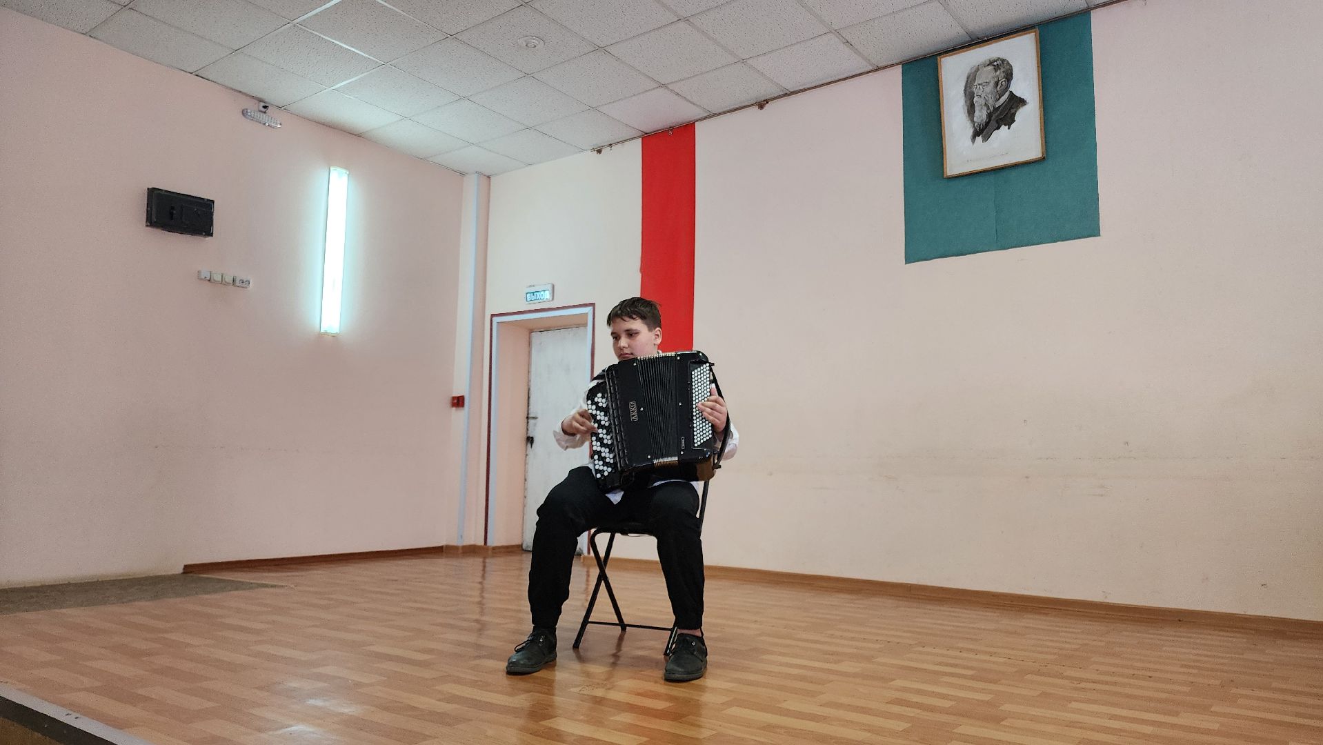 кашира, дши, отчетный концерт, сибемольки, хор, капельки, рябиновая гроздь, баян, домра,