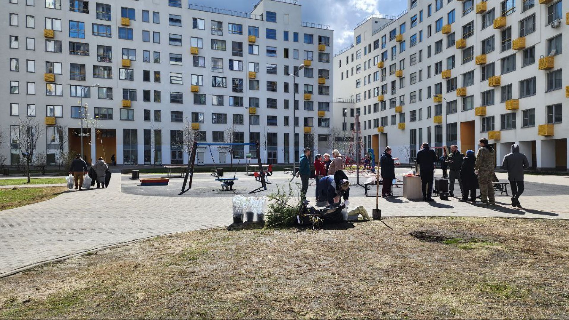 люберцы, глава городского округа люберцы владимир волков, субботник, жители,