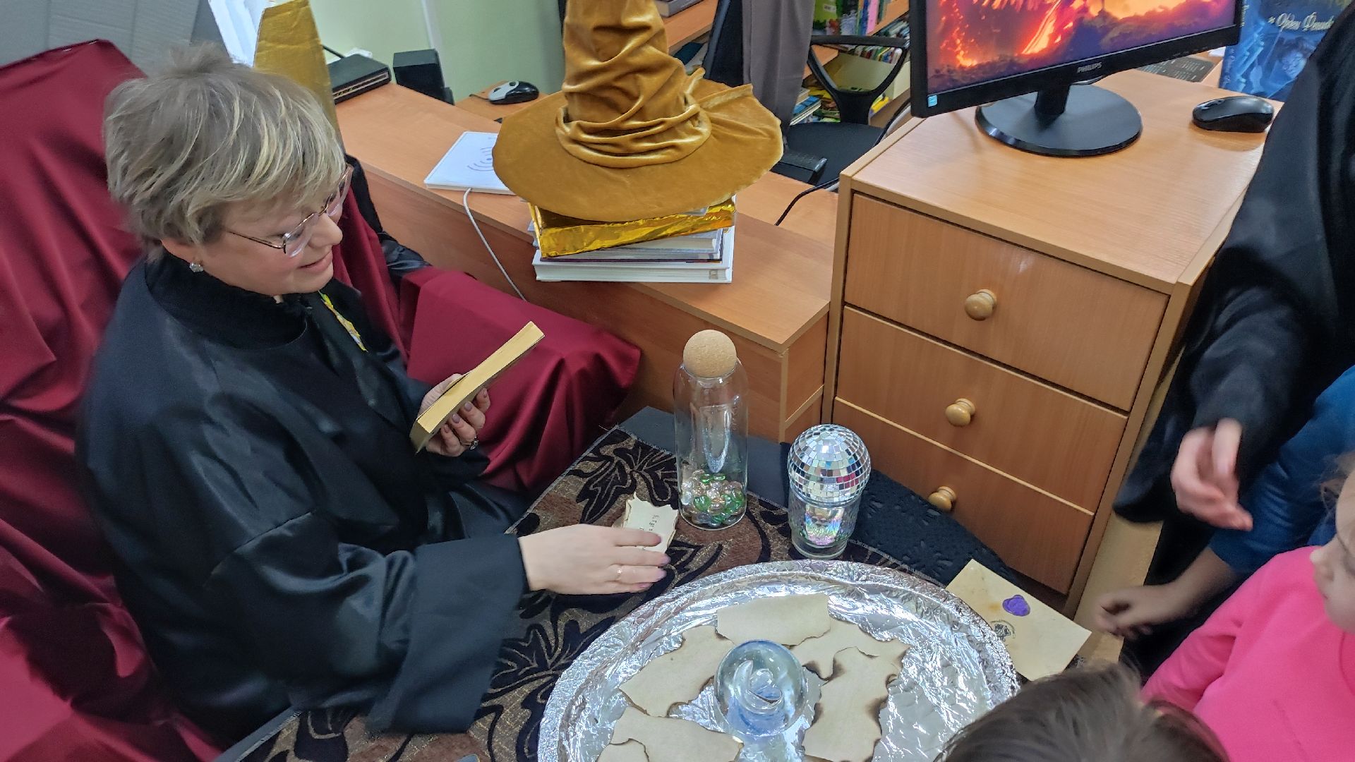 волоколамск, волоколамская библиотека, библионочь, квест, Гарри Поттер,