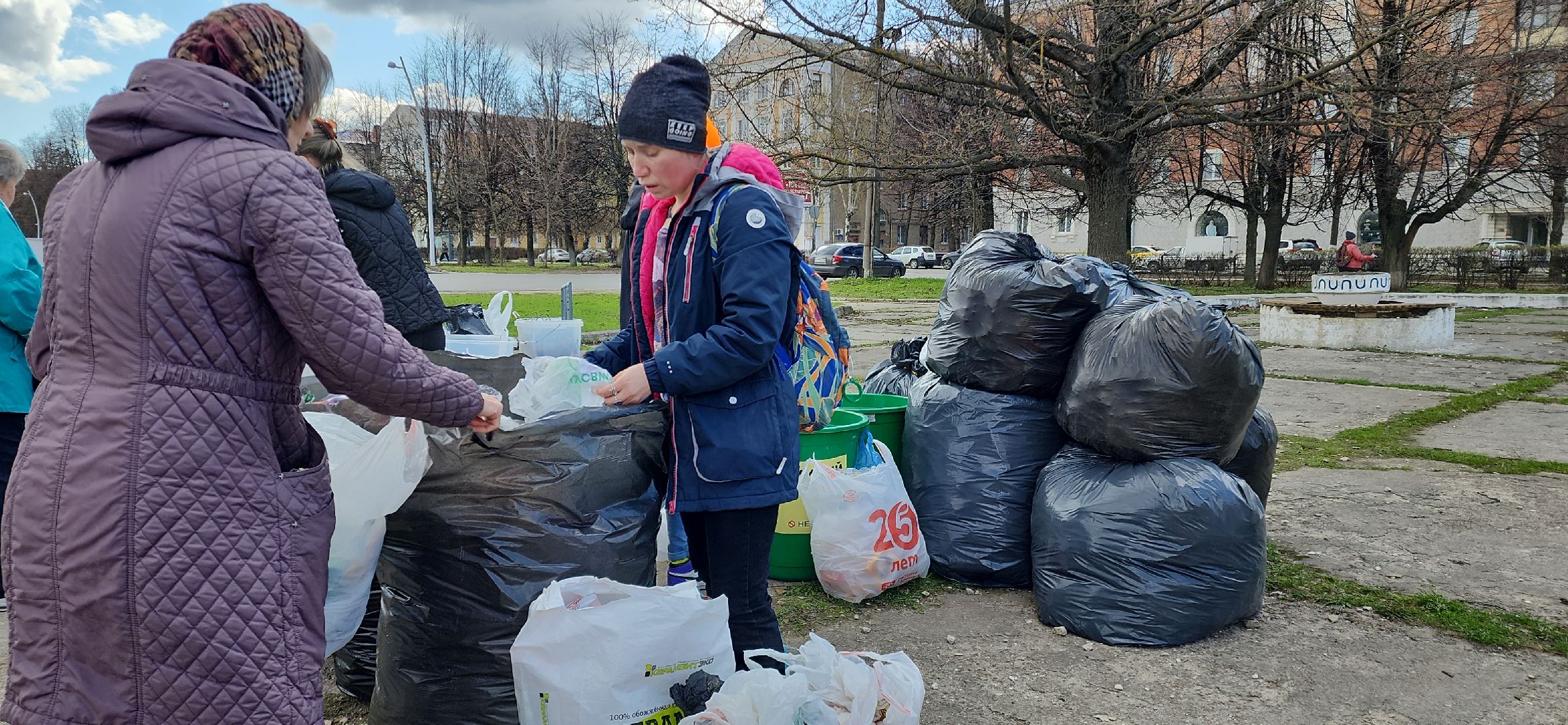электросталь, мой город, жители города, акция, экология, экология - дело кажного, экологическая акция, раздельный сбор мусора,