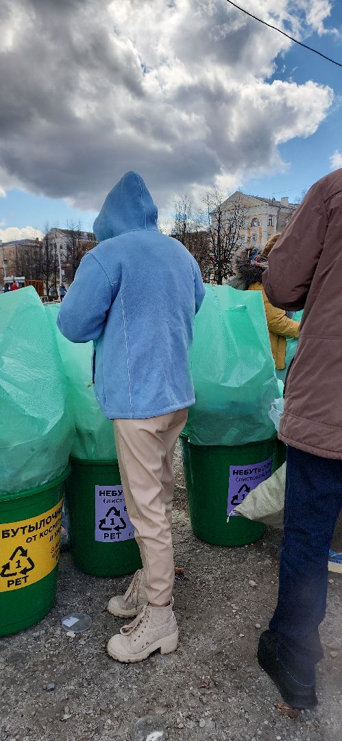 электросталь, мой город, жители города, акция, экология, экология - дело кажного, экологическая акция, раздельный сбор мусора,