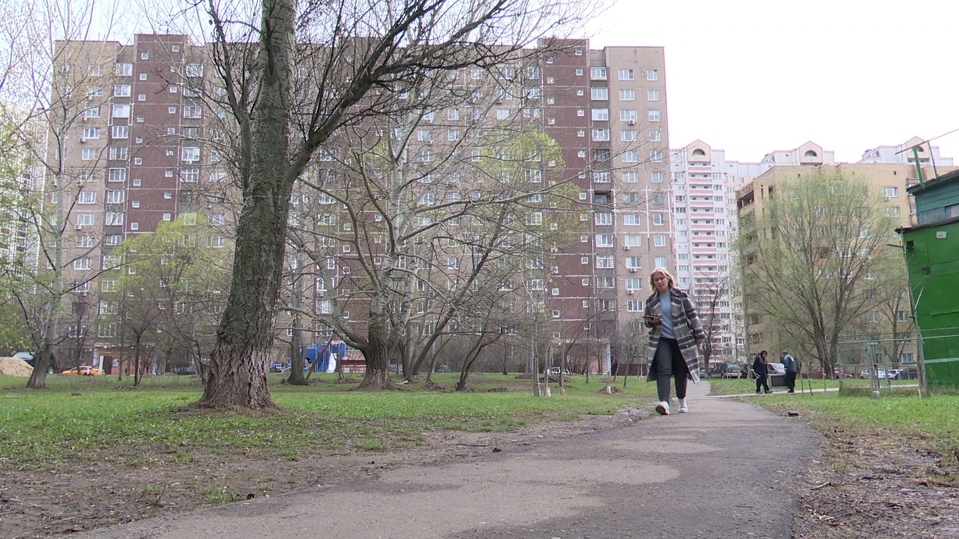 Реутов, благоустройство, народная тропа, дорожки, асфальт, бордюры,