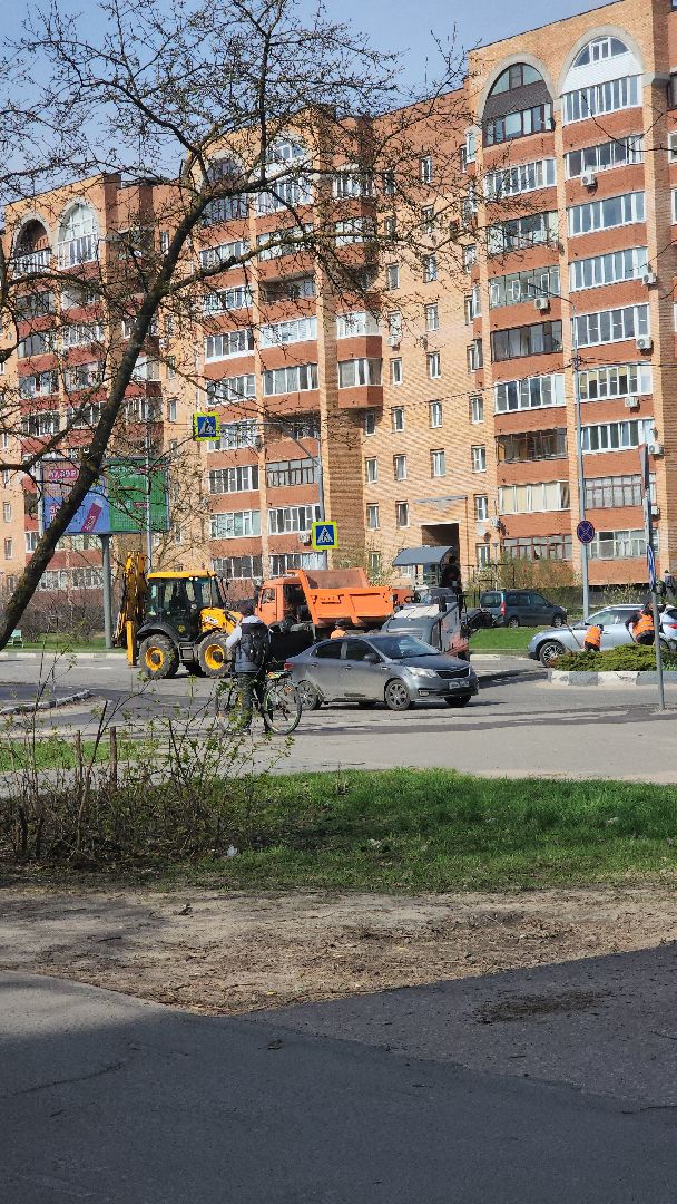 Дубна, Жкх, Благоустройство, ямочный ремонт, Дорожная фреза,
