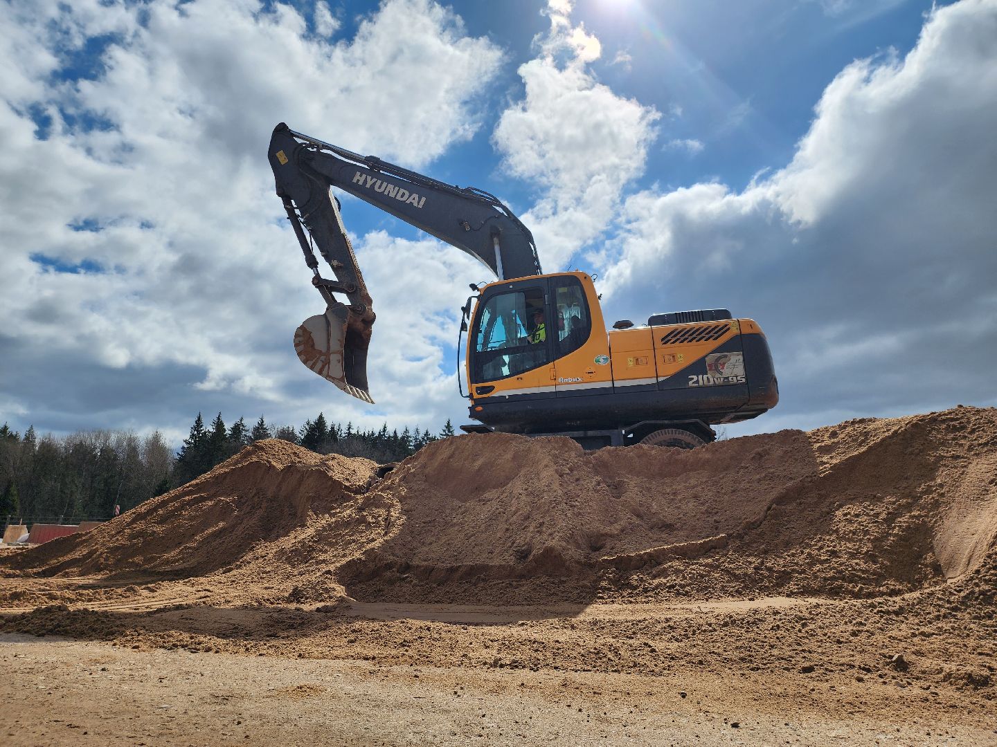 строительство дорог, Федеральная дорога, М-1, дорохово, руза, рузский городской округ, московская область, подмосковье,