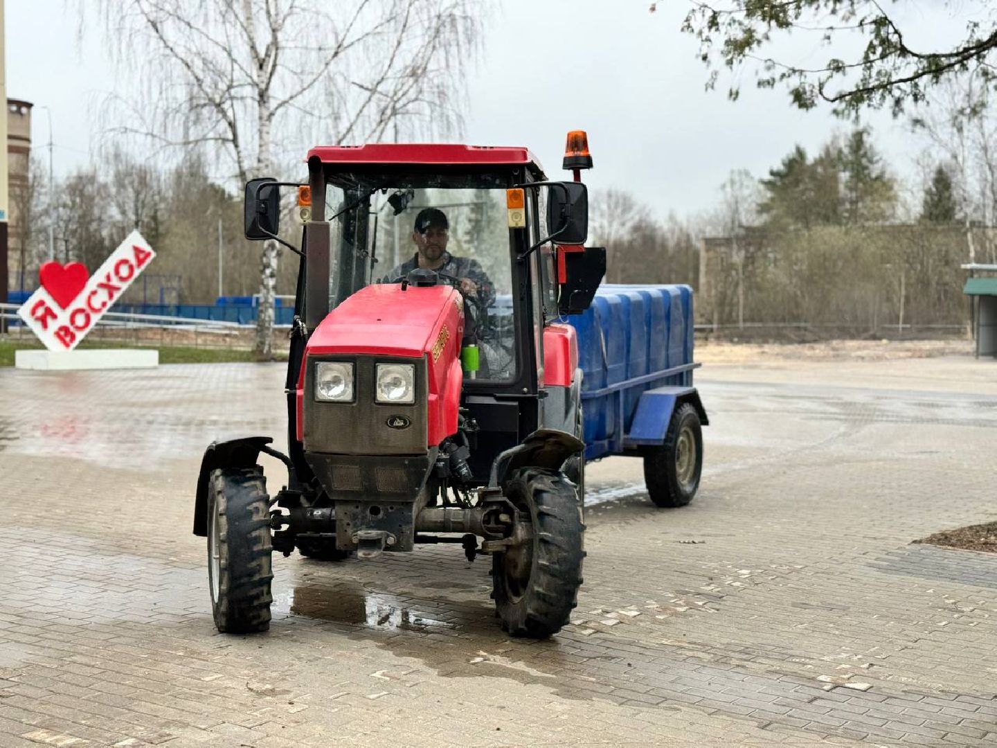 месячник благоустройства, сквер, чистота, уборка,