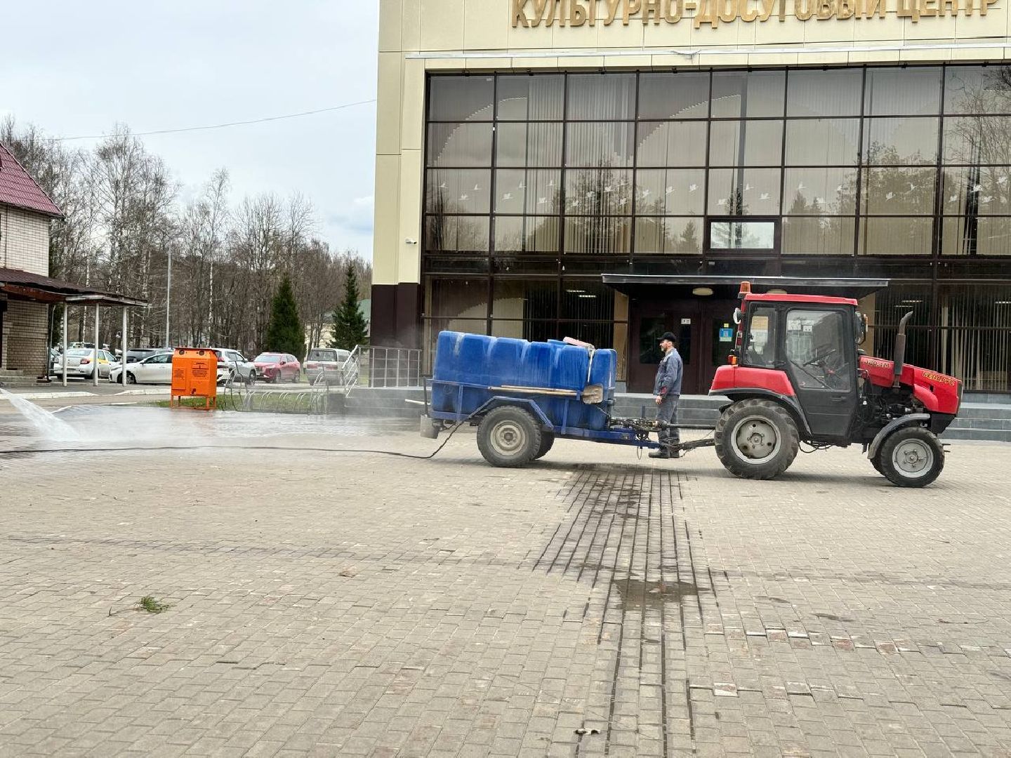 месячник благоустройства, сквер, чистота, уборка,