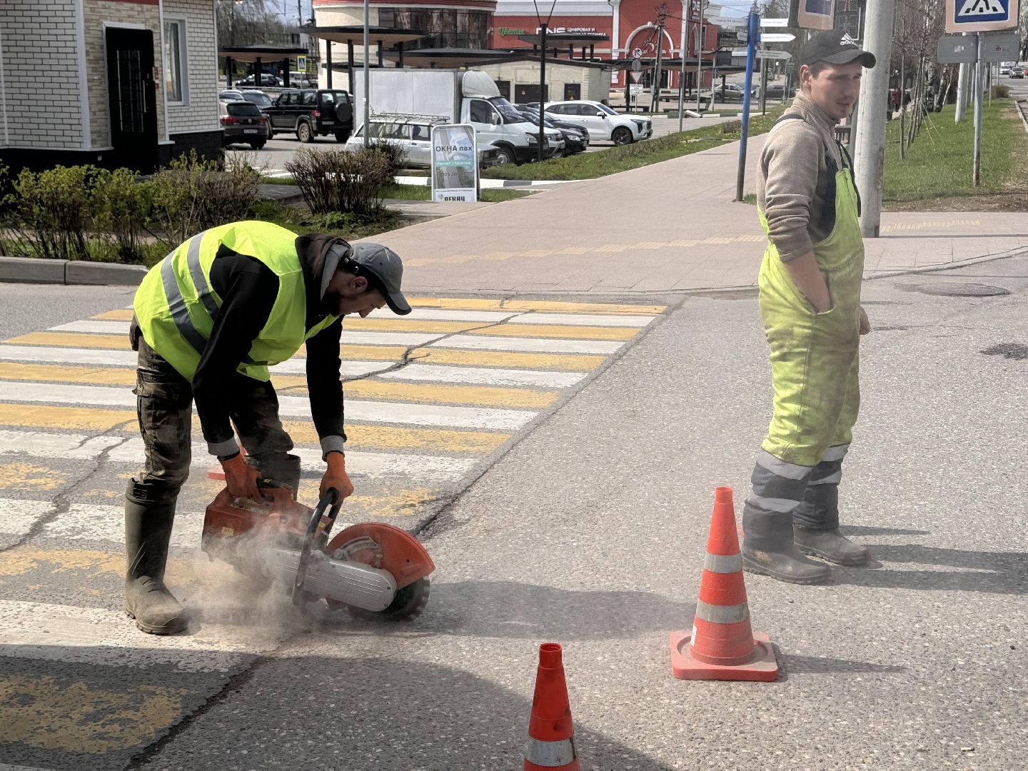 шаховская, ямочный ремонт, ямы, комунальная техника,