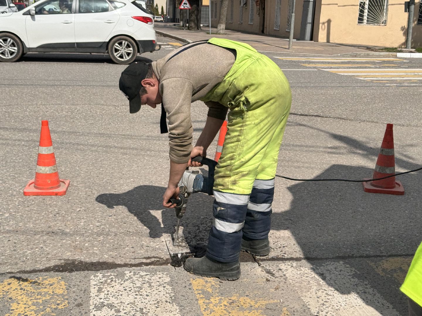 шаховская, ямочный ремонт, ямы, комунальная техника,