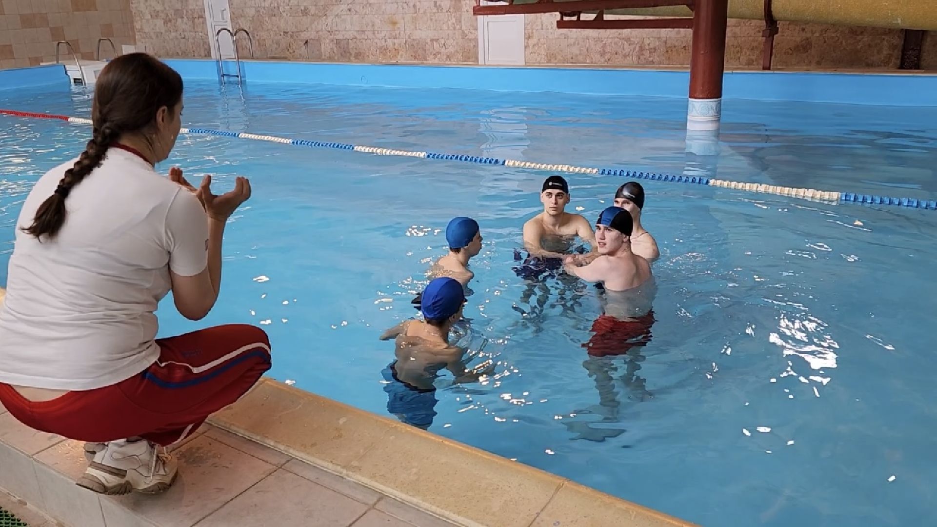 химки, спорт, мастер класс, олимпийская чемпионка, синхронное плавание,