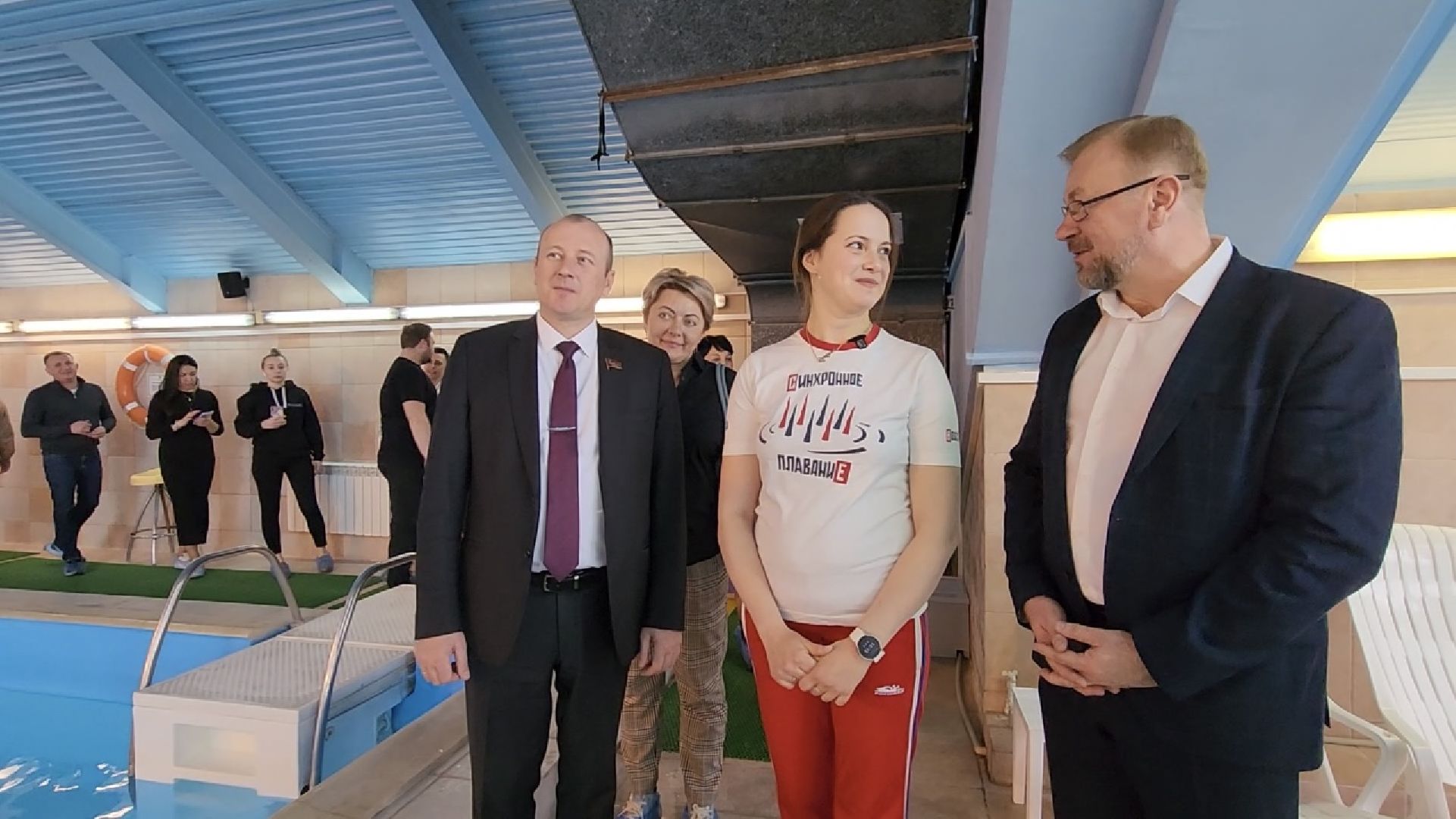 химки, спорт, мастер класс, олимпийская чемпионка, синхронное плавание,