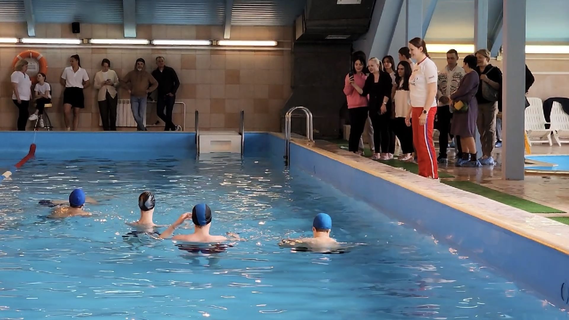 химки, спорт, мастер класс, олимпийская чемпионка, синхронное плавание,