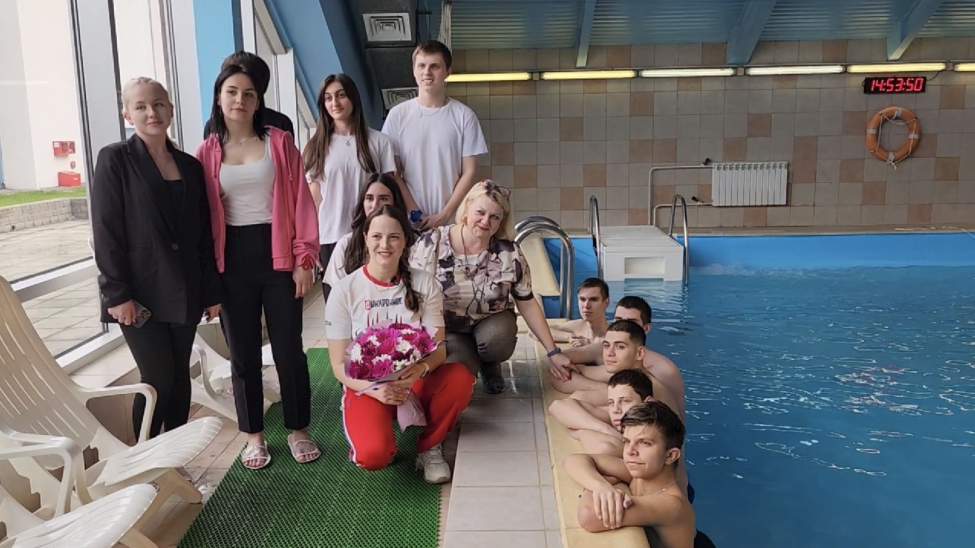 химки, спорт, мастер класс, олимпийская чемпионка, синхронное плавание,