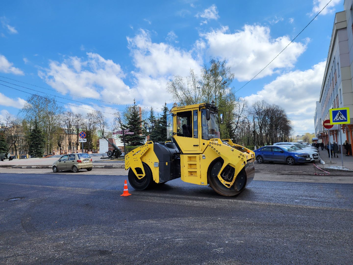 Ногинск, Дороги, Ремонт, Ремонт дороги,