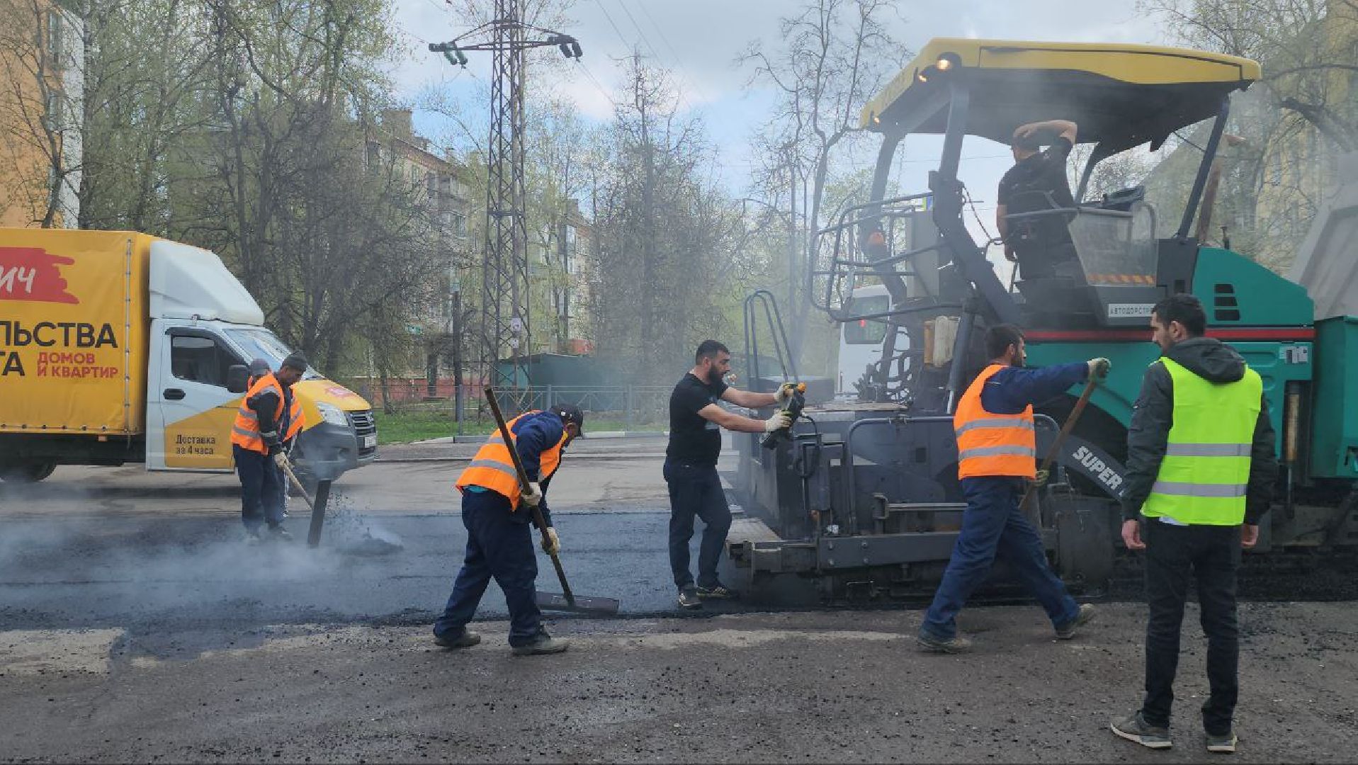 люберцы, глава городского округа люберцы владимир волков, ремонт дорог,