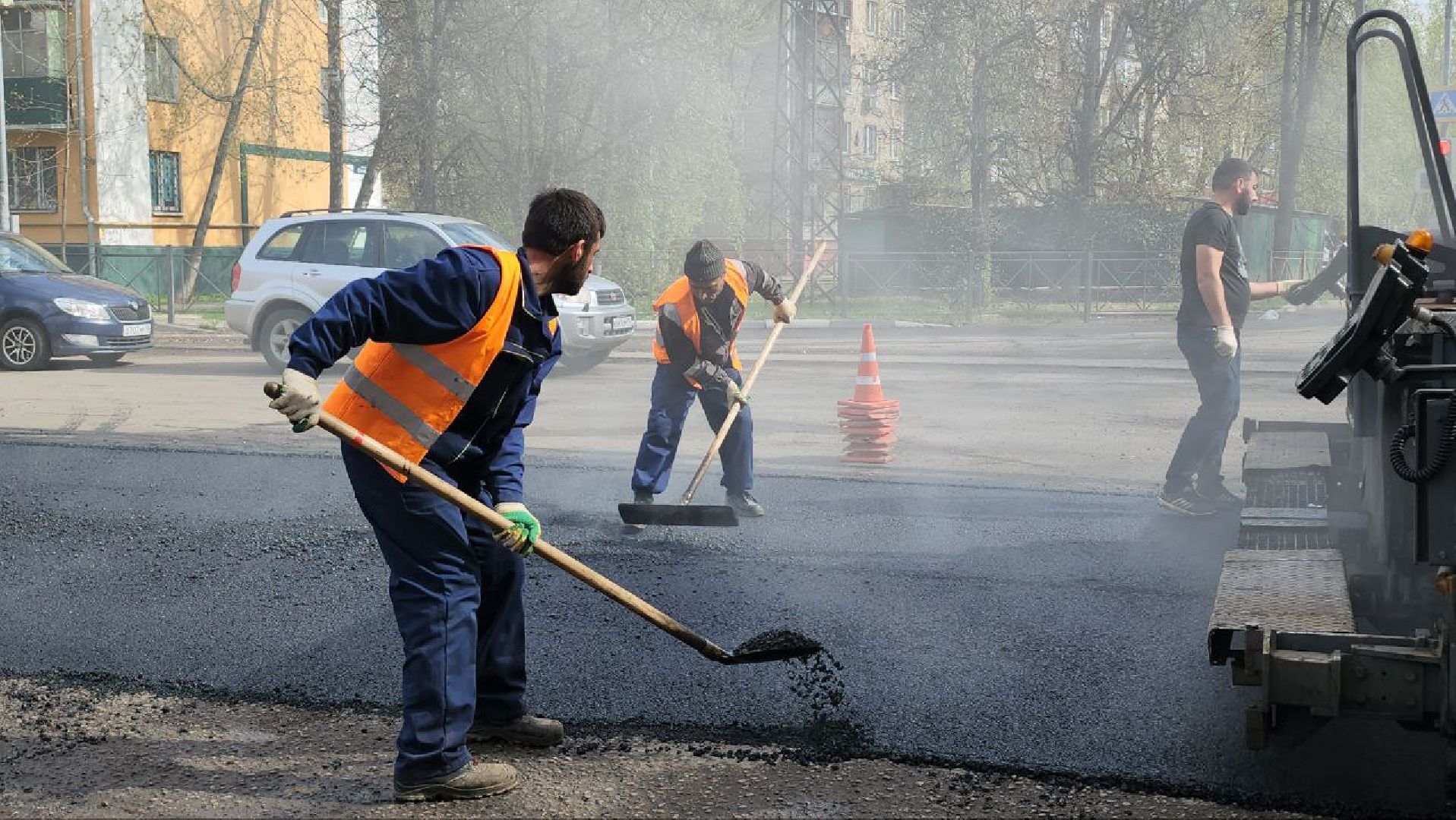люберцы, глава городского округа люберцы владимир волков, ремонт дорог,