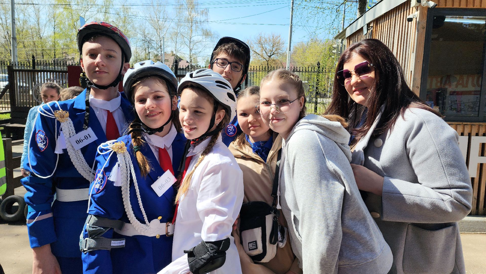 ЮИД Радар, Домодедово, Подмосковье, ОГИБДД, Безопасное колесо, Муниципальный слет, Юные инспекторы, Парк Елочки, Управление образования, Госавтоинспекция,