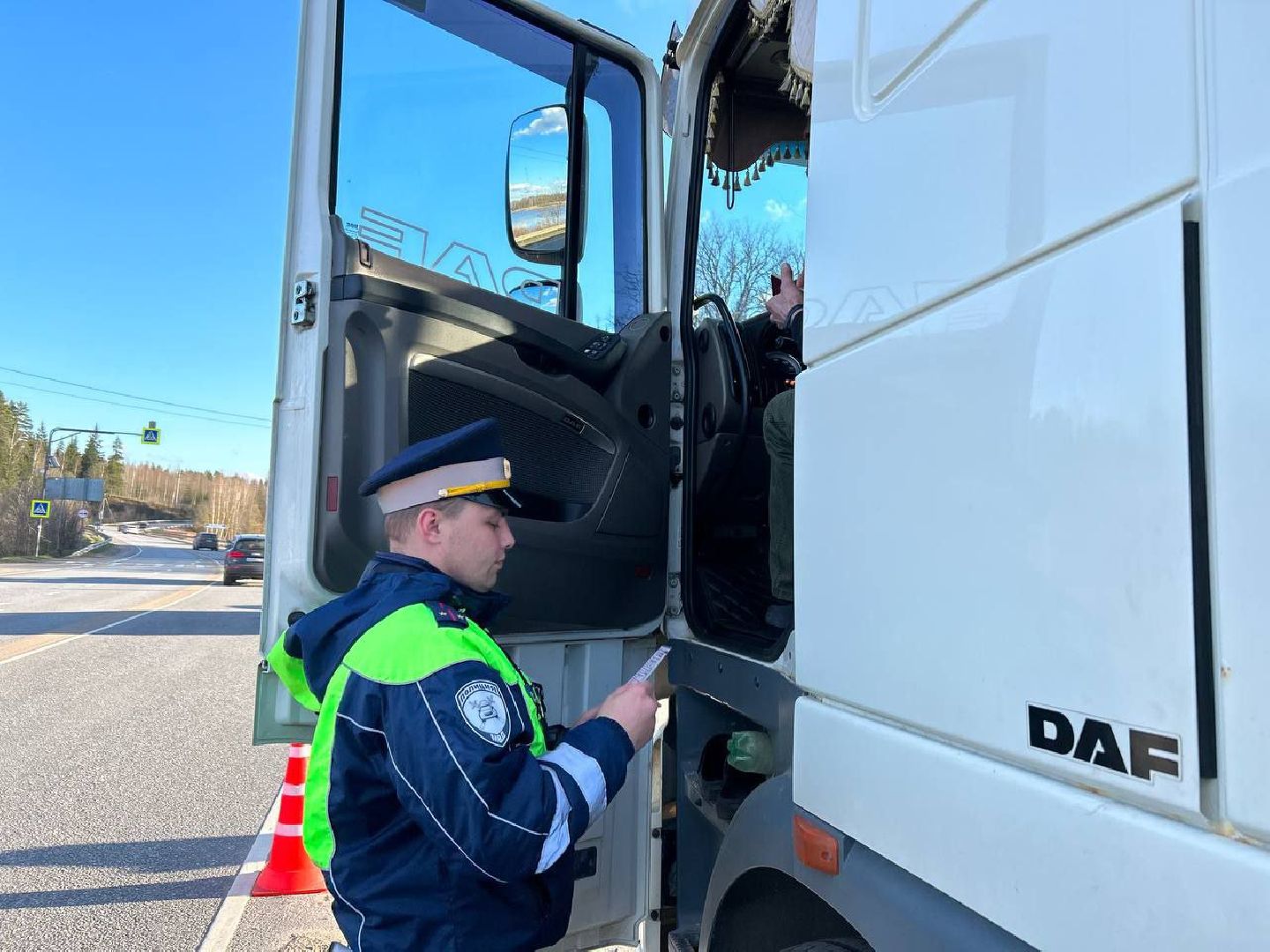 Солнечногорск, госавтоинспекторы, рейд гибдд, грузовик, Водитель,