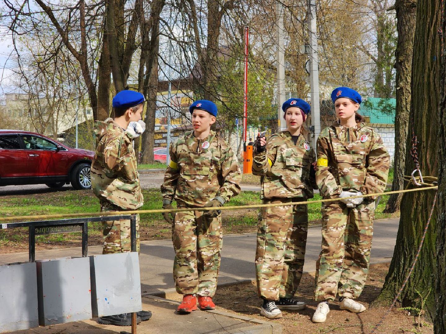 Солнечногорск, Игра, Полевая игра, Ученики, Юнармейцы,военная игра,