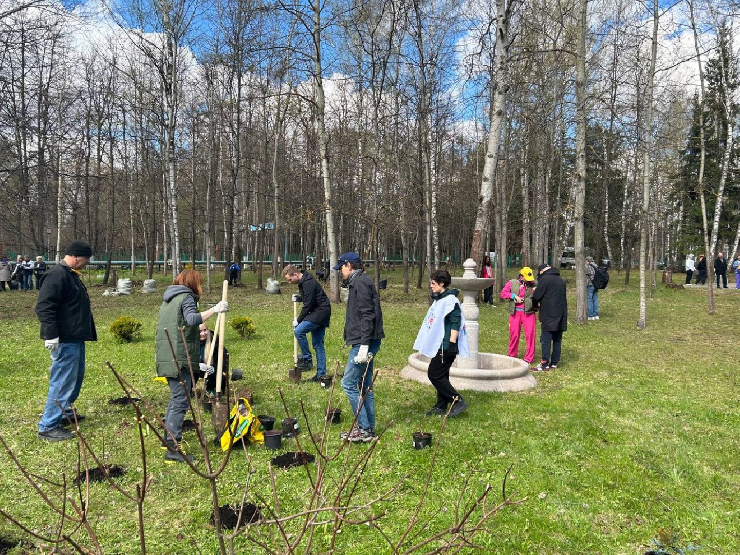 субботник, Госфильмофонд, Домодедово,