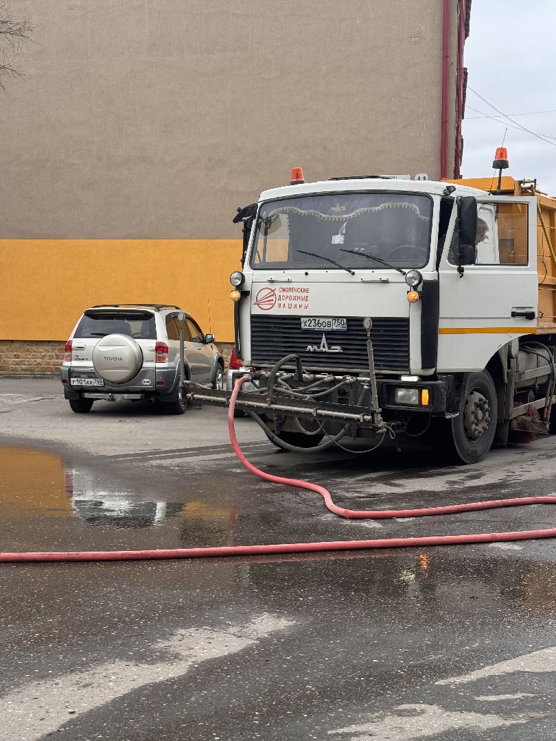 шаховская, коммунальная техника, уборка дворов,