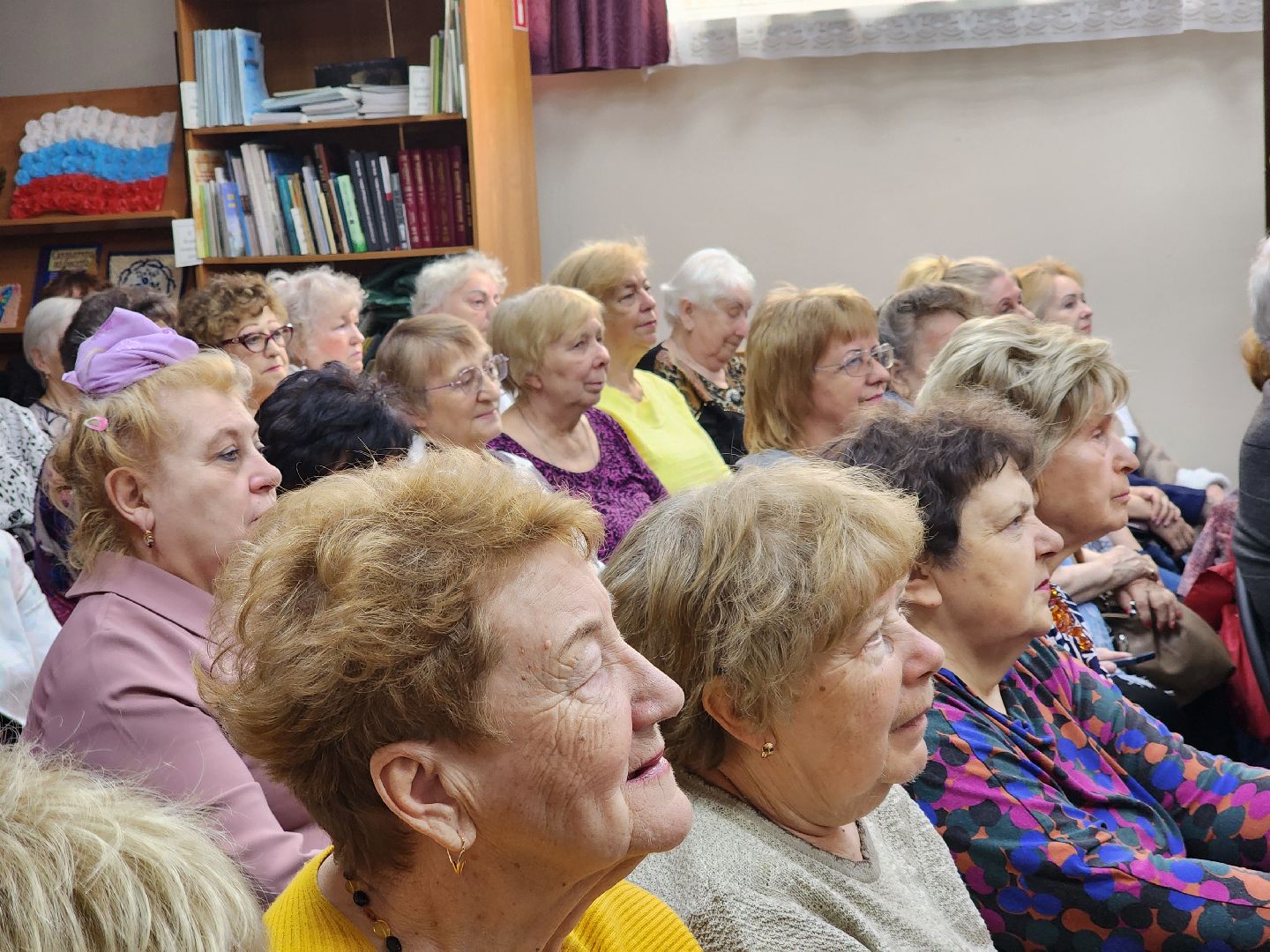 ногинск, активное долголетие, общество, центральная библиотека, концерт,
