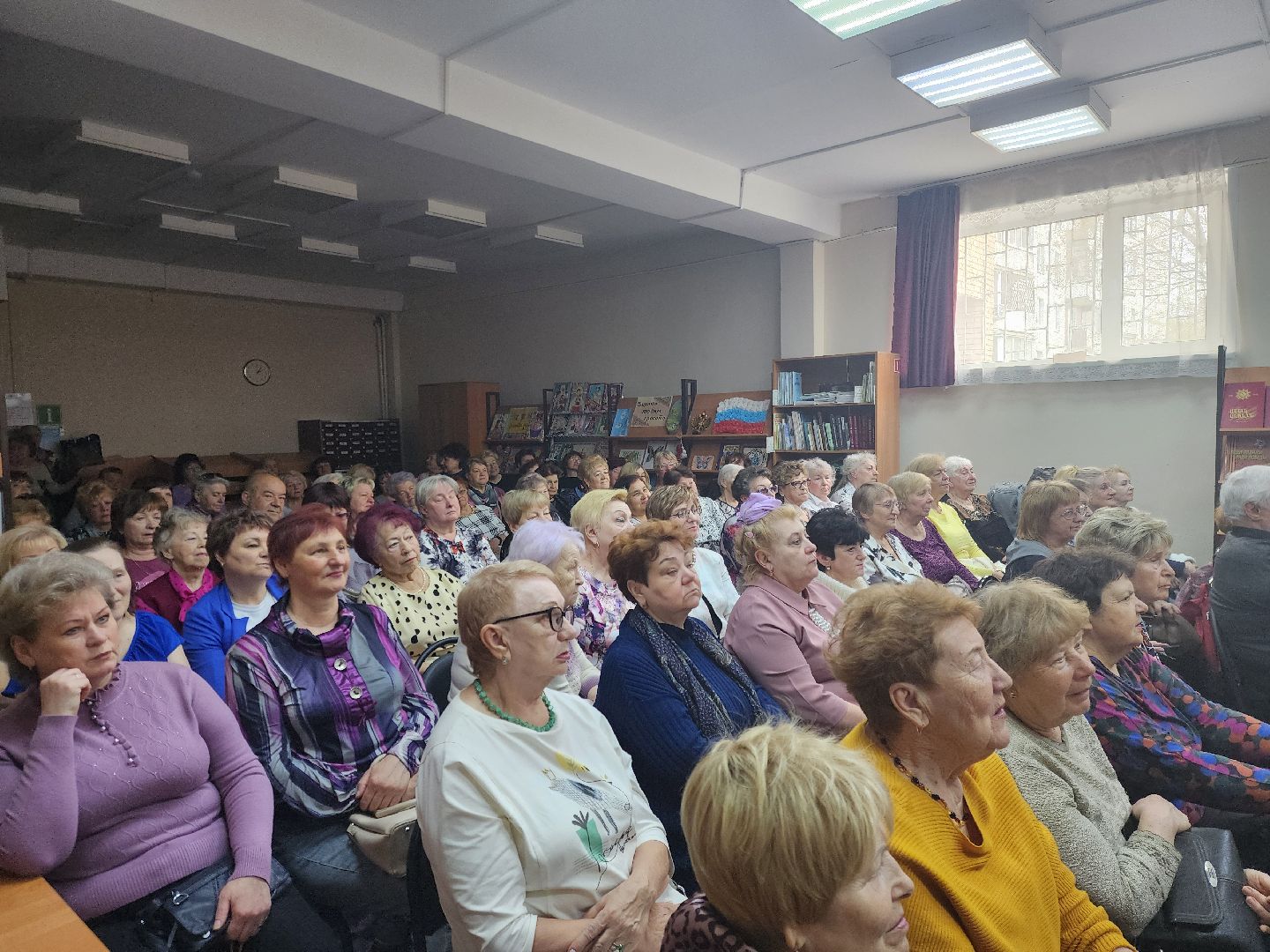 ногинск, активное долголетие, общество, центральная библиотека, концерт,