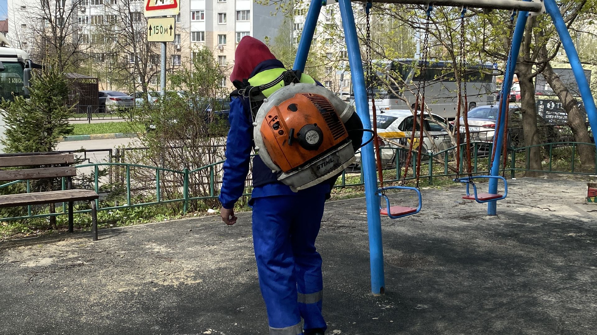 уборка города, мбу благоустройство, месяц чистоты и благоустройства,уборка дворов, видное,