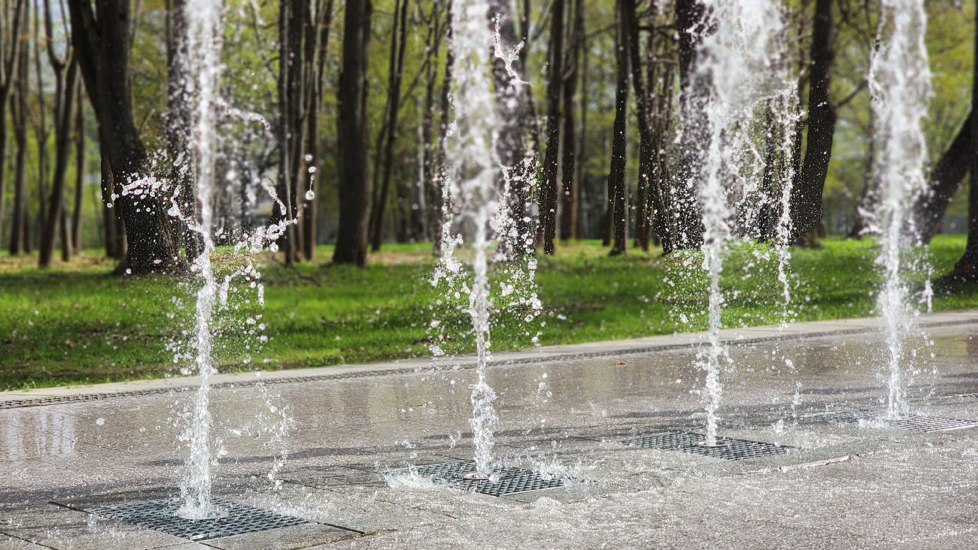 ступино, фонтаны подмосковья, сезон фонтанов,