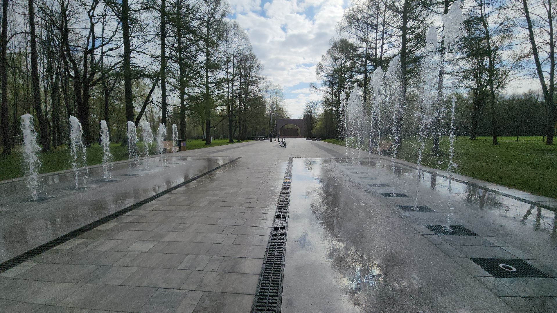 ступино, фонтаны подмосковья, сезон фонтанов,