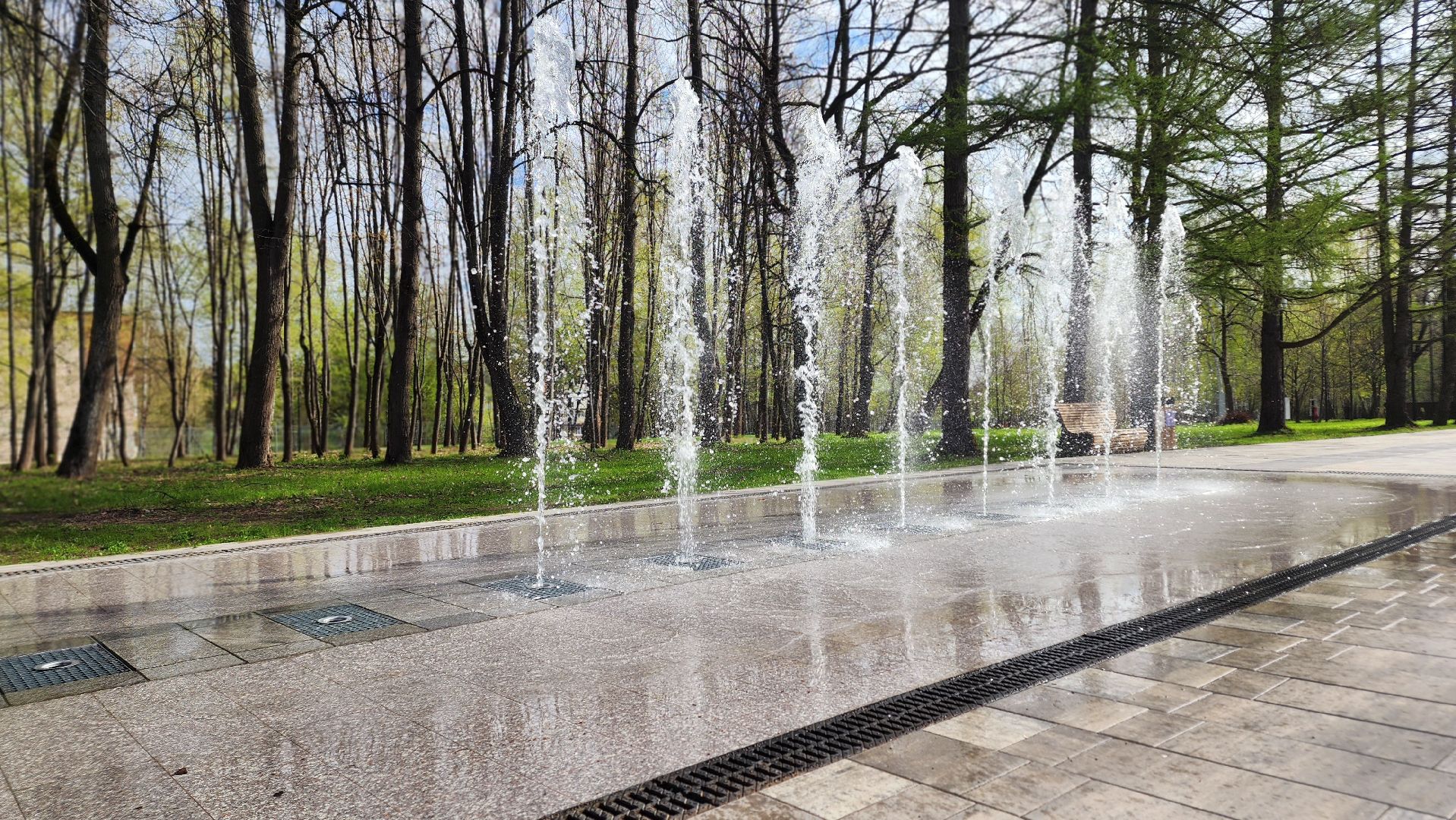 ступино, фонтаны подмосковья, сезон фонтанов,