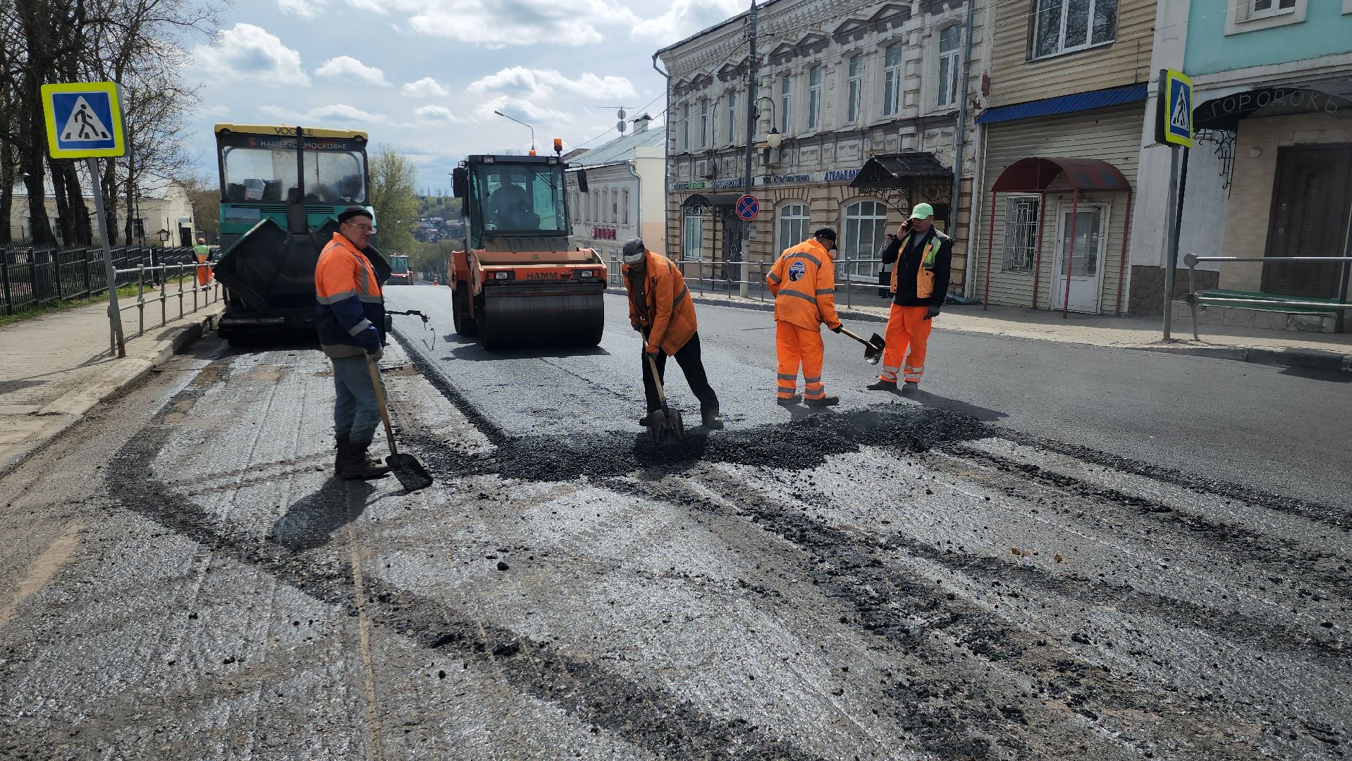 ремонт дорог, ремонт дороги, благоустройство, мосавтодор, руза, рузский городской округ, подмосковье,