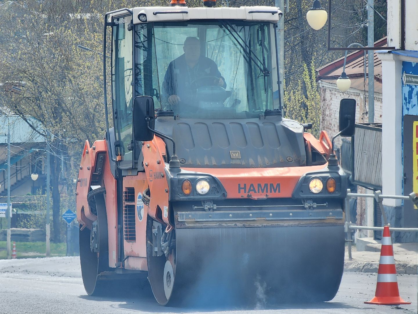 ремонт дорог, ремонт дороги, благоустройство, мосавтодор, руза, рузский городской округ, подмосковье,