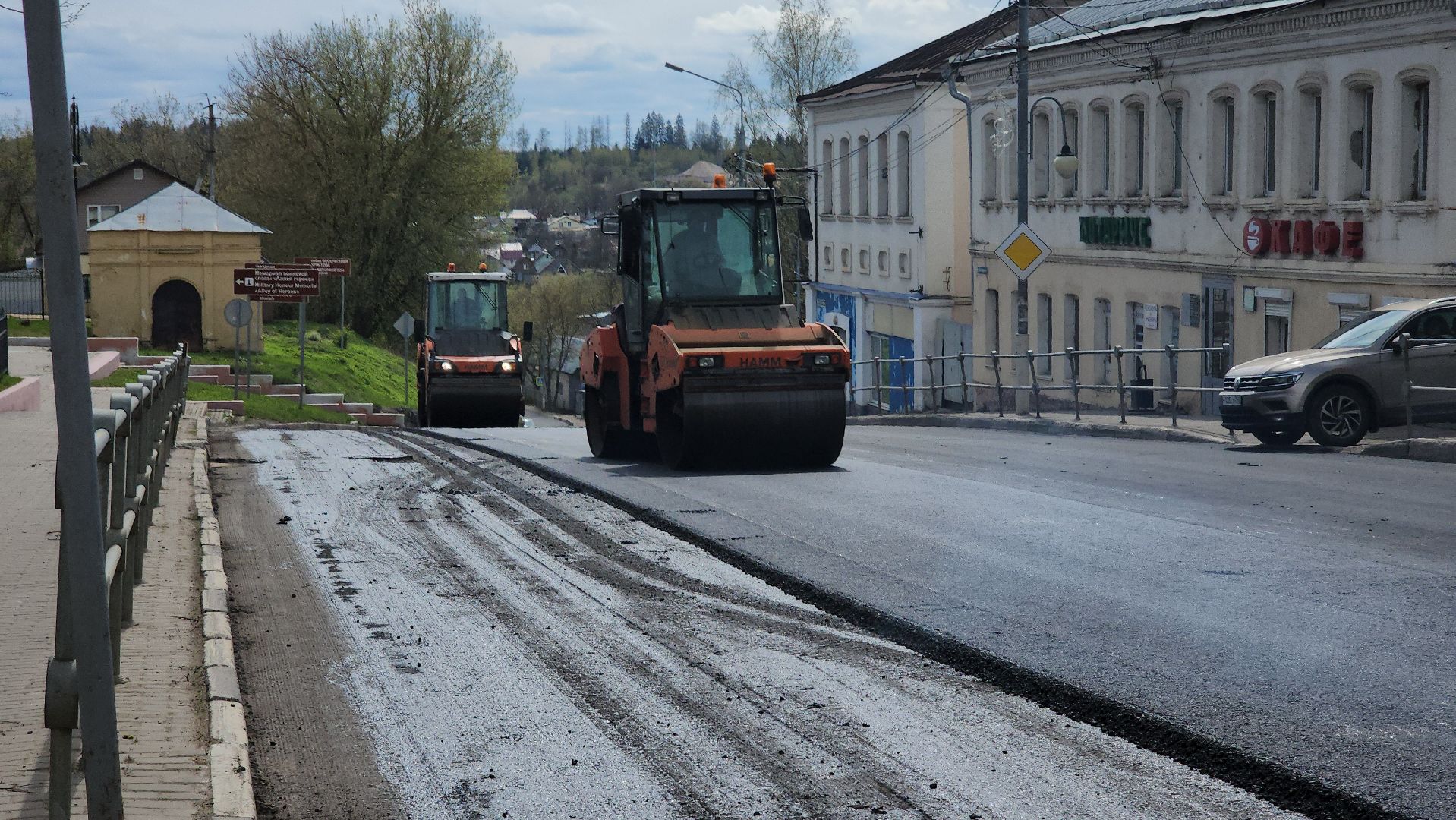 ремонт дорог, ремонт дороги, благоустройство, мосавтодор, руза, рузский городской округ, подмосковье,