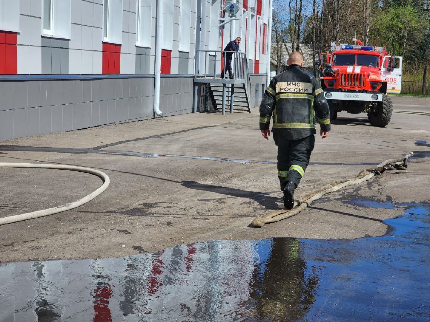 можайск, можайский городской округ, подмосковье, чп, школа, задымление, пожарные расчеты, глава округа,