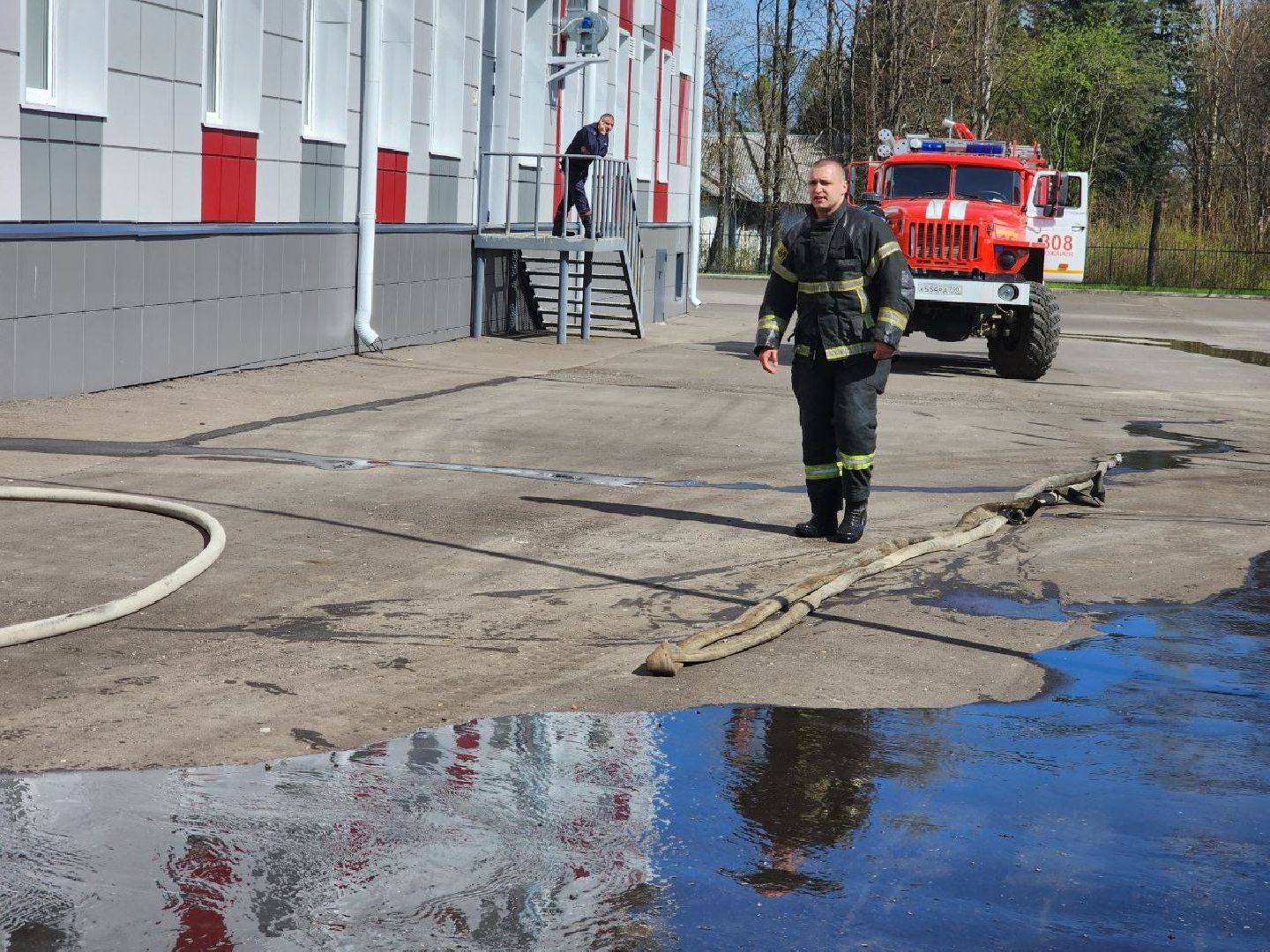 можайск, можайский городской округ, подмосковье, чп, школа, задымление, пожарные расчеты, глава округа,