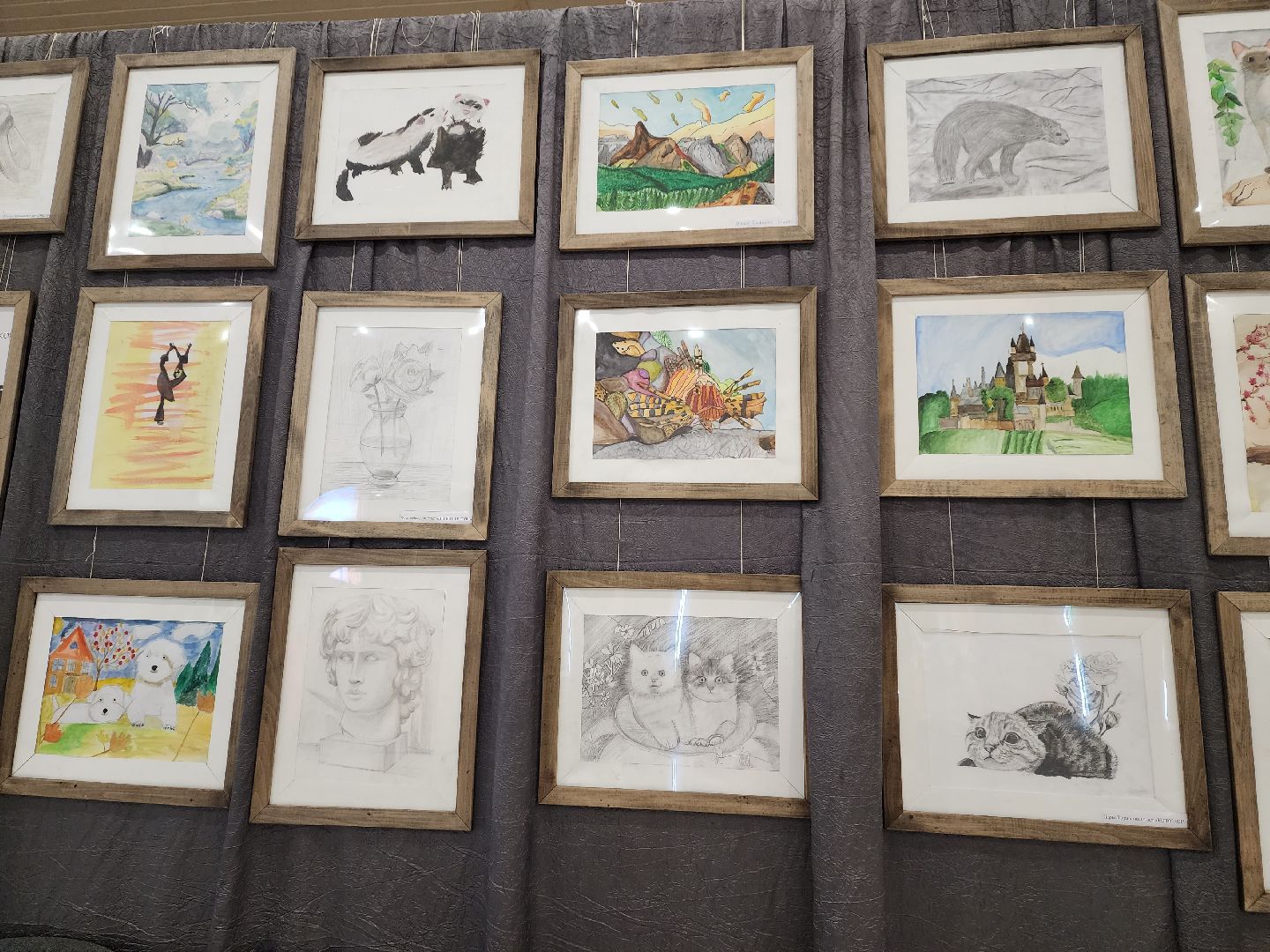 Выставка, Акварель, лобня,