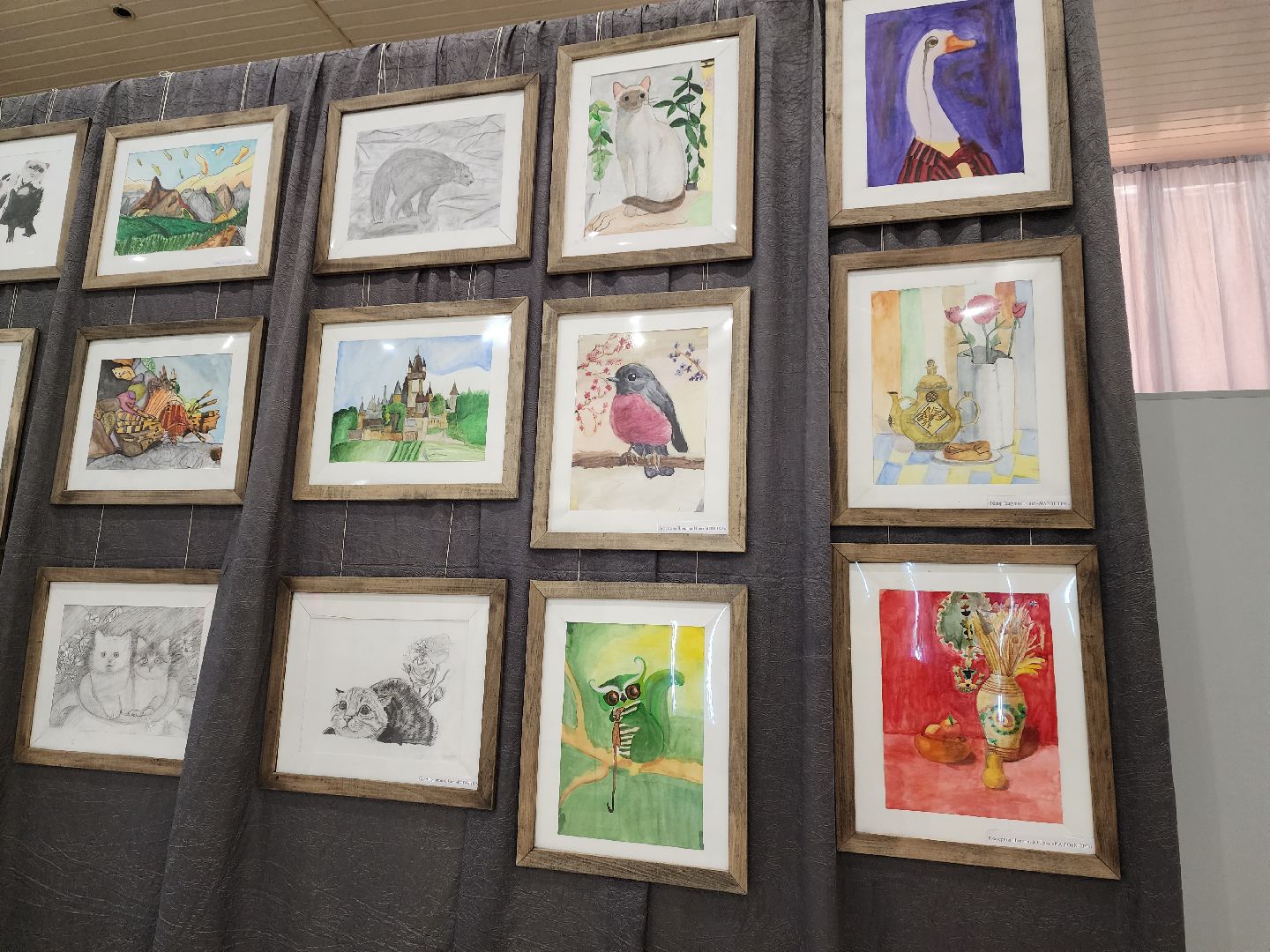 Выставка, Акварель, лобня,