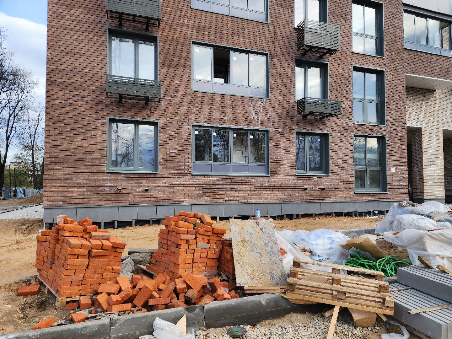 пушкино, новостройка, аварийное жилье, переселение из аварийного жилья,строительные работы,