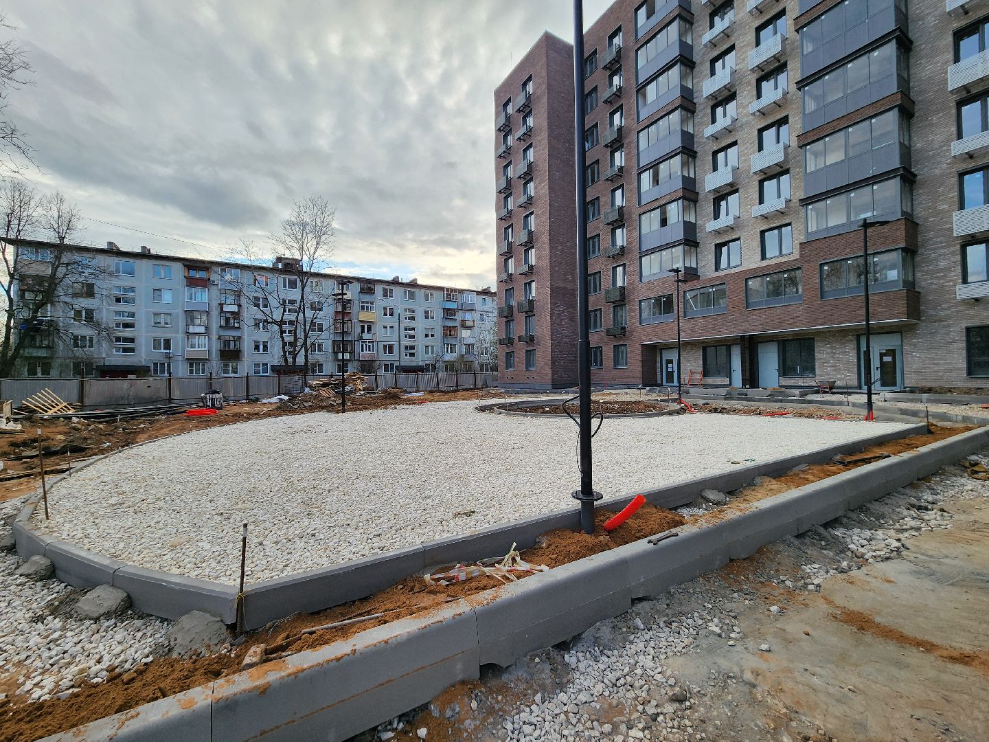 пушкино, новостройка, аварийное жилье, переселение из аварийного жилья,строительные работы,