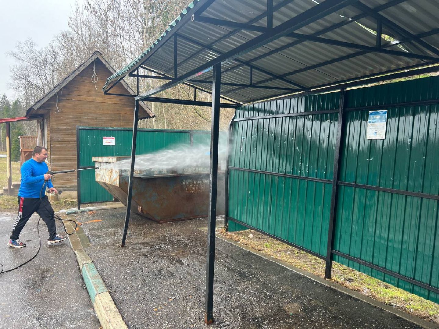 контейнерная площадка, месячник чистоты, управляющая компания,