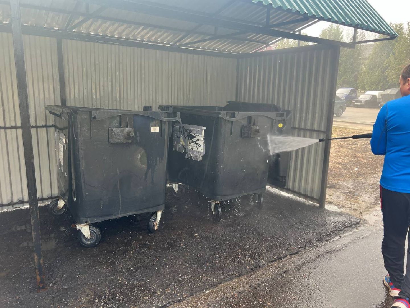 контейнерная площадка, месячник чистоты, управляющая компания,