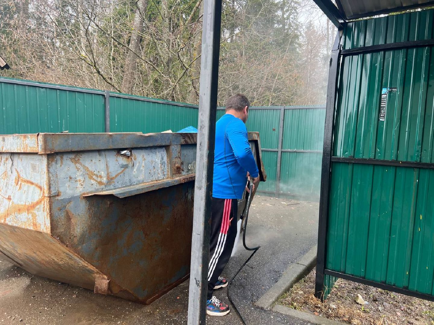 контейнерная площадка, месячник чистоты, управляющая компания,